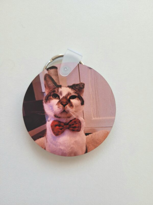 leuke sleutelhanger met foto, tekst of afbeelding naar keuze