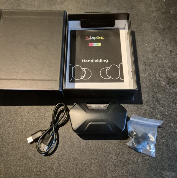 swatcore tws-t22 oplaadbare draadloze bluetooth oordopjes