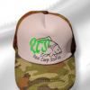 rcs camo met witte voorvlak en gaas aan de achterkant (heerlijk voor in de zomer)
