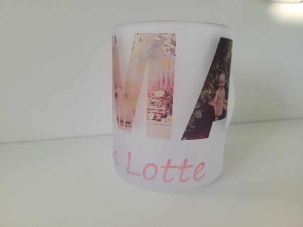 thee glas mat bedrukt met eigen foto of tekst