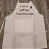 Hulpje van de Pepernotenpiet Keuken schort en koks muts met naam!