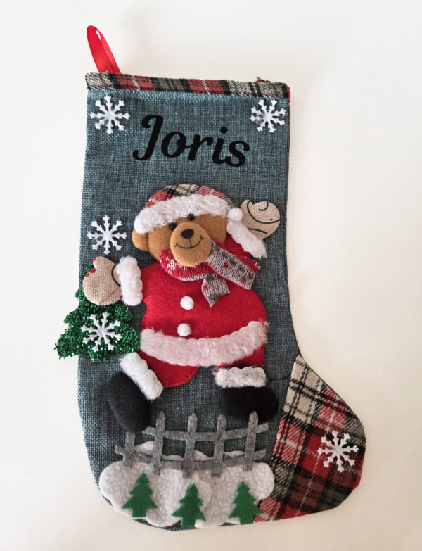 1000059901 kopiëren kerstsok decoratie met naam